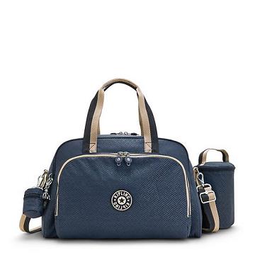 Kipling Camama Printed Diaper Bag Táska Kék | HU 1251XY